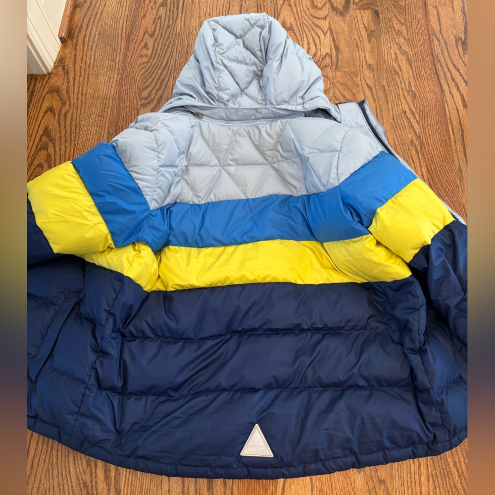 Kids L.L. Bean Down Jacket Color Block